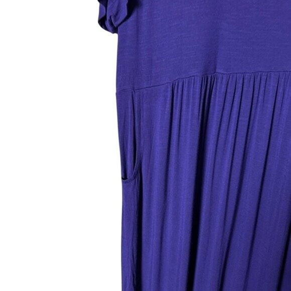 J. Jill Purple Maxi Dress - Picture 3 of 9